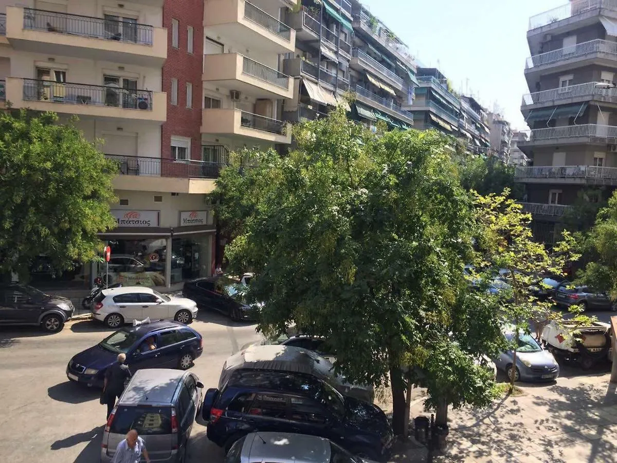 Apartment Yellow Black Magic Thessaloniki